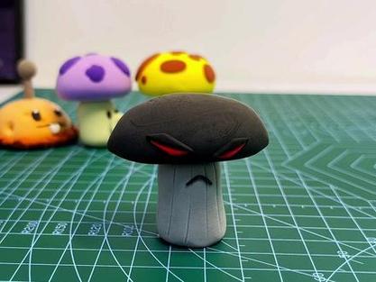 植物大战僵尸超轻粘土作品