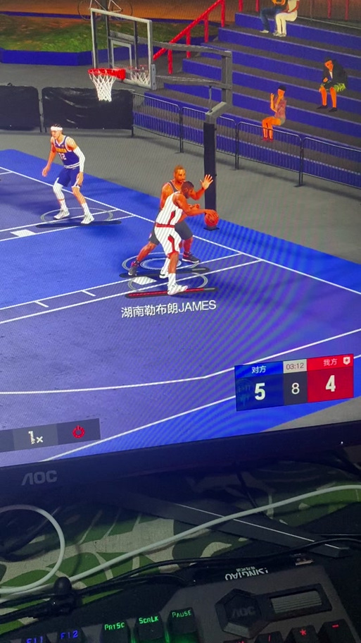 nba2kol2蓝色区域是冷区吗