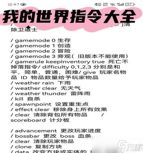我的世界灾厄buff指令图标